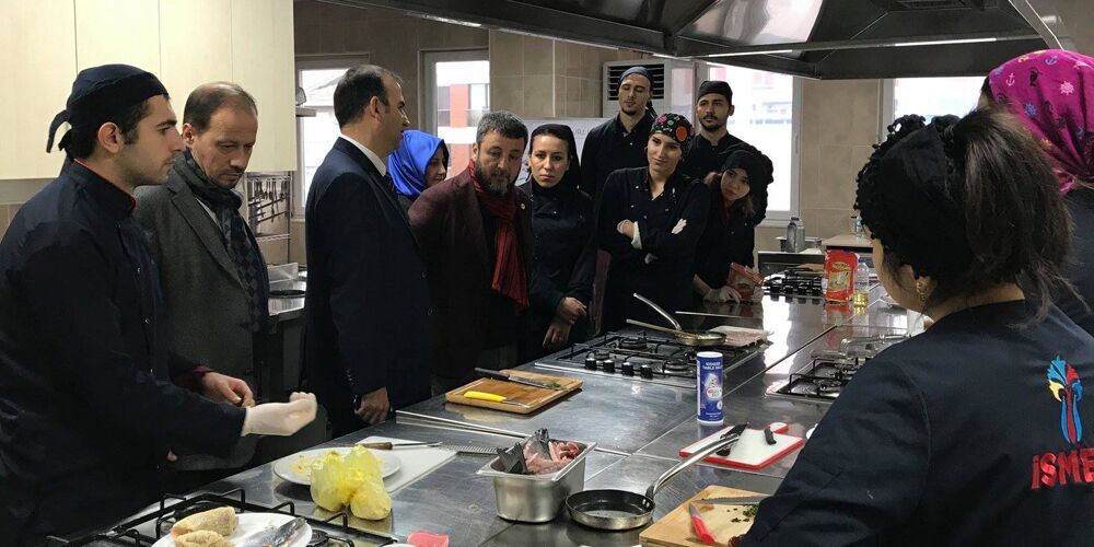 tures in sponsor oldugu ismek mutfak sanatlari okulu nu ziyaret ettik