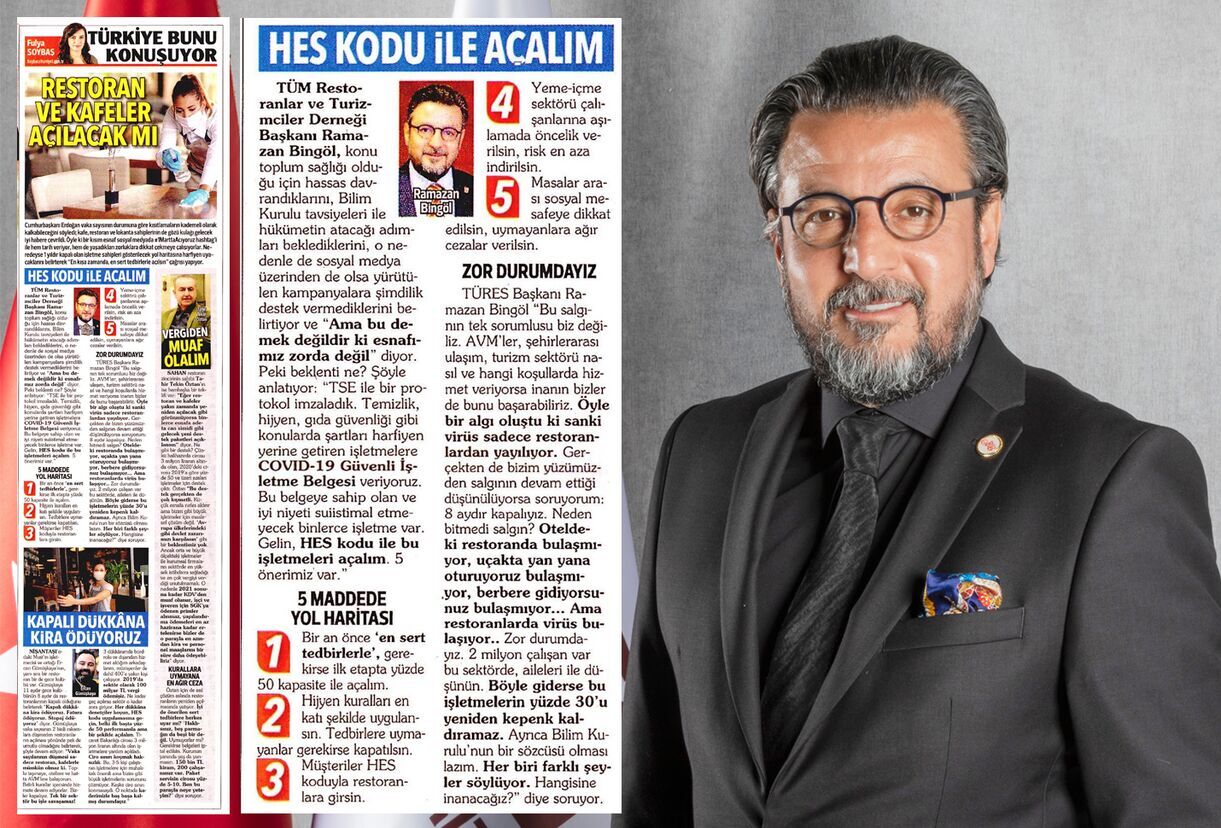 Ramazan Bingöl, Hürriyet Gazetesi'ne konuştu: HES Kodu ile açalım