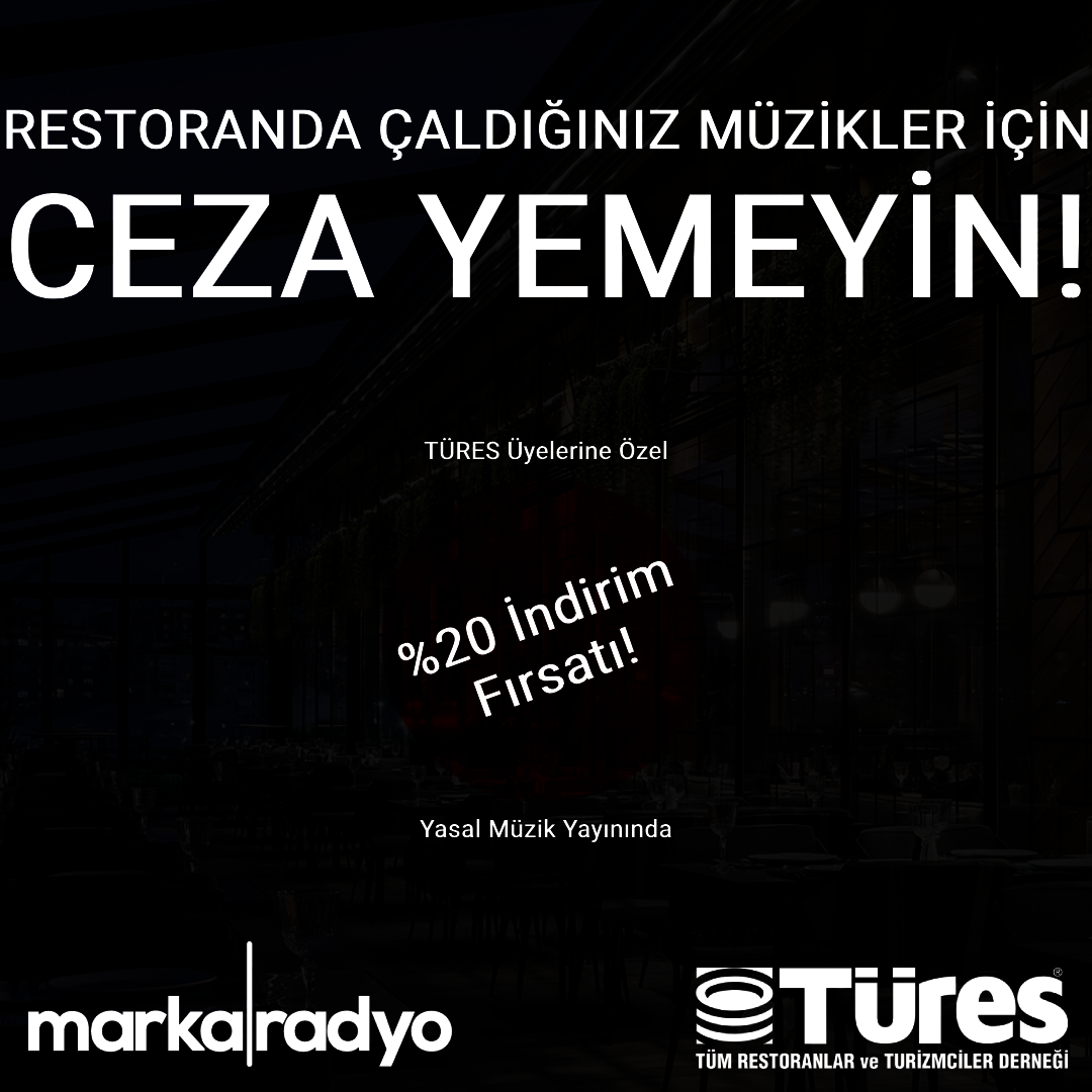 RESTORANINIZDA ÇALDIĞINIZ MÜZİKLER İÇİN CEZA YEMEYİN! RESTORANINIZDA ÇALDIĞINIZ MÜZİKLER İÇİN CEZA YEMEYİN!