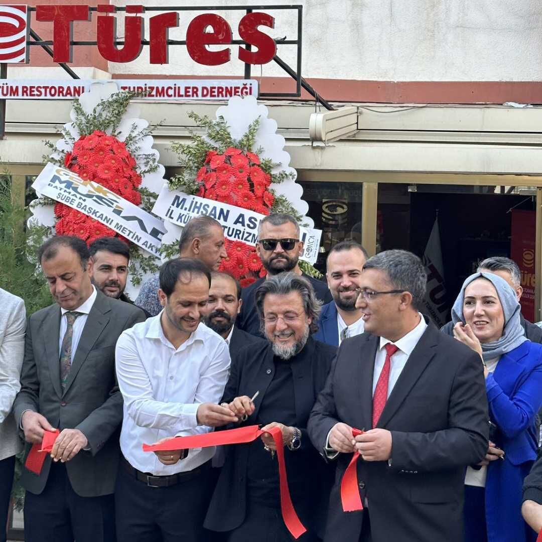 Batman Şube Başkanımız Ömer Çakırbeyli'nin TÜRES Batman şube açılışına katıldık