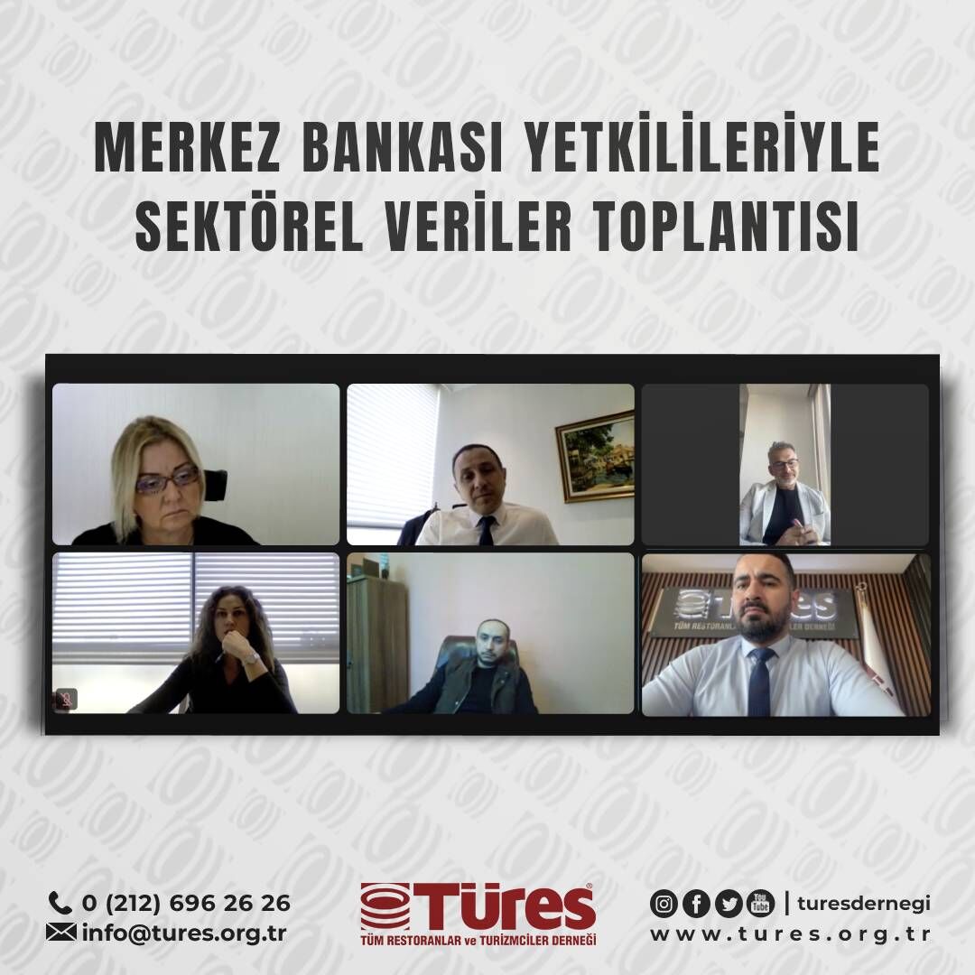 Merkez Bankası yetkilileriyle sektörümüzün sorunlarını görüştük