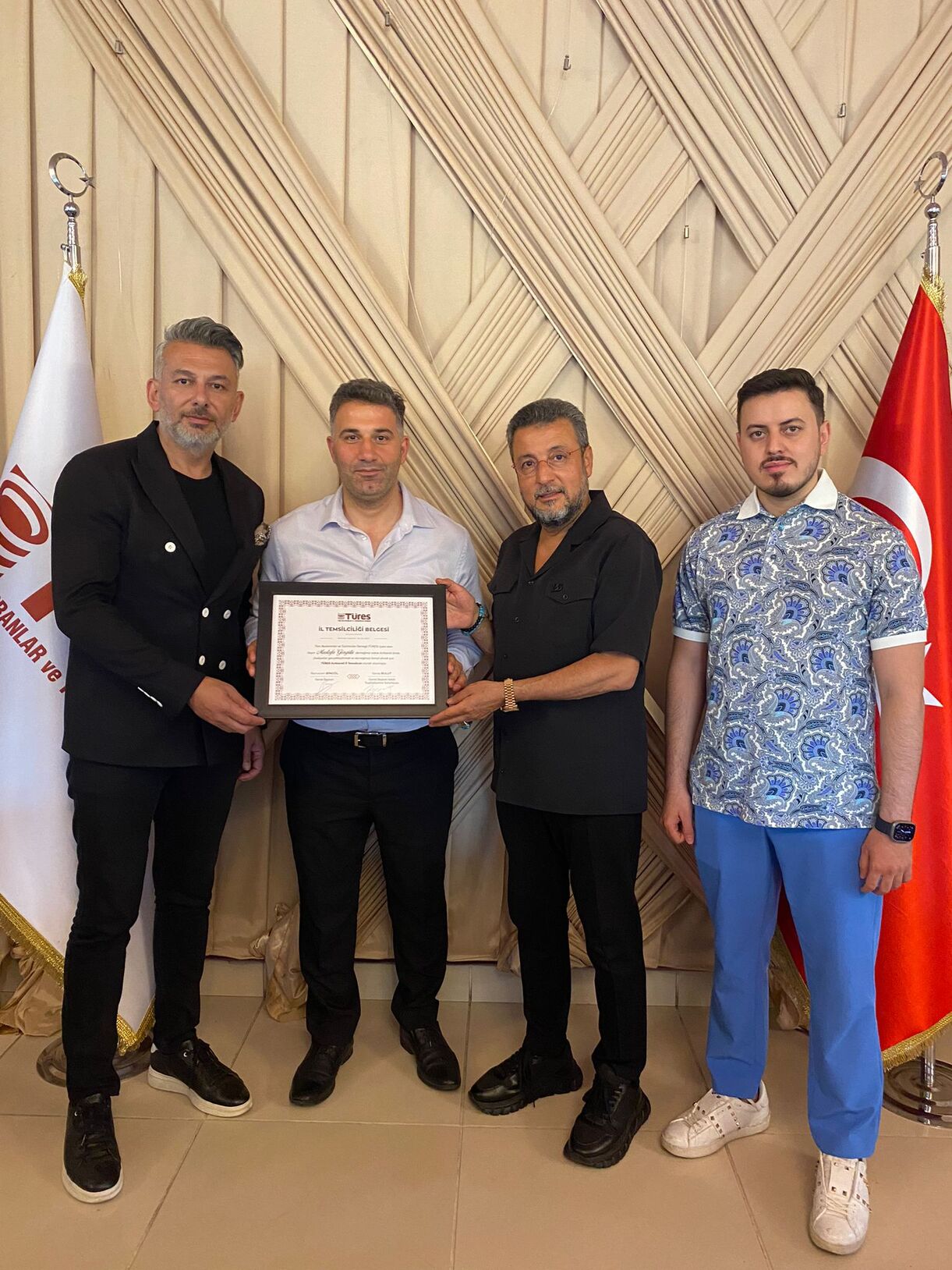 Kırklareli Şube Başkanımız Mustafa Görgülü'ye İl Temsilcilik Belgesi teslim edildi