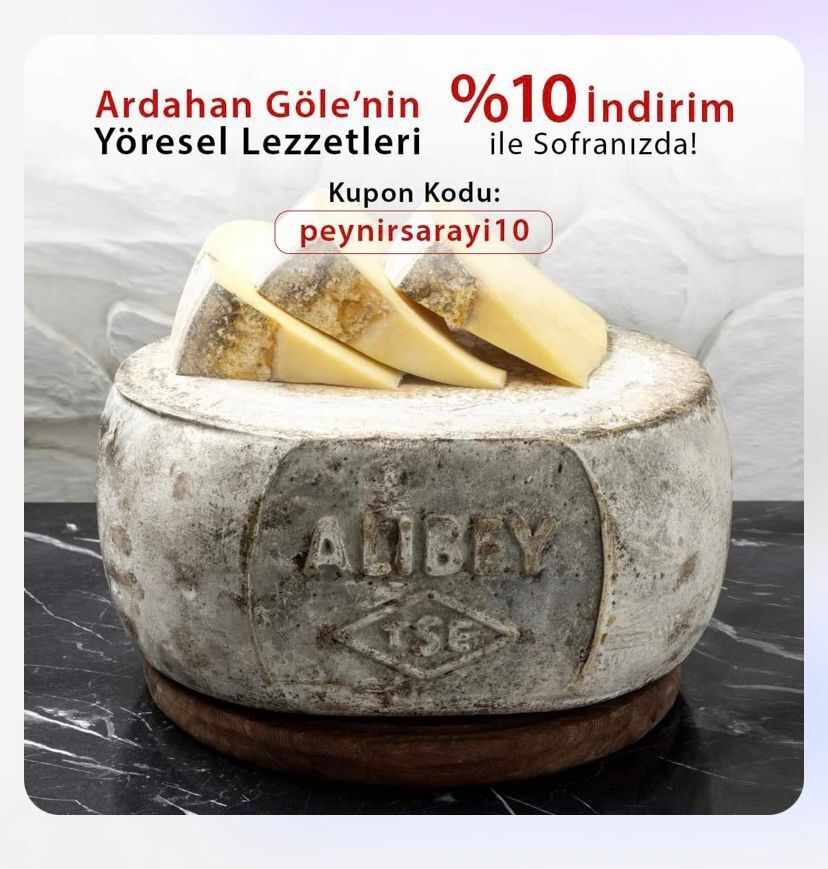 Peynir Sarayı'ndan TÜRES üyelerine özel tüm ürünlerde %10 indirim