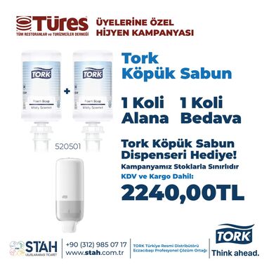 STAH'tan TÜRES üyelerine özel hijyen kampanyası