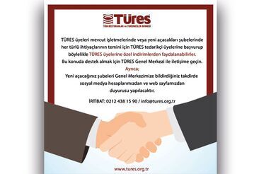 TÜRES üyelerine özel indirimlerden yararlanın