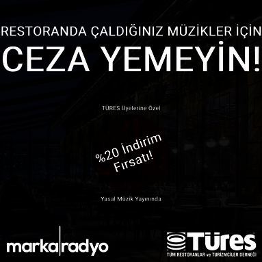 RESTORANINIZDA ÇALDIĞINIZ MÜZİKLER İÇİN CEZA YEMEYİN!