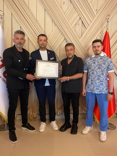 Sakarya Şube Başkanımız Burak Tan'a İl Temsilcilik Belgesi teslim edildi