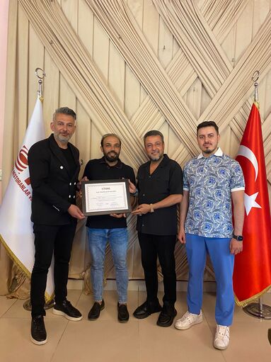 Birecik Şube Başkanımız İbrahim Halil Aslantaş'a İl Temsilcilik Belgesi takdim edildi