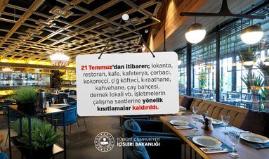 Gece 12'de kapatma kısıtlaması kaldırıldı