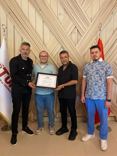 Kütahya Şube Başkanımız Mevlüt Efe'ye İl Temsilcilik Belgesi'ni teslim ettik