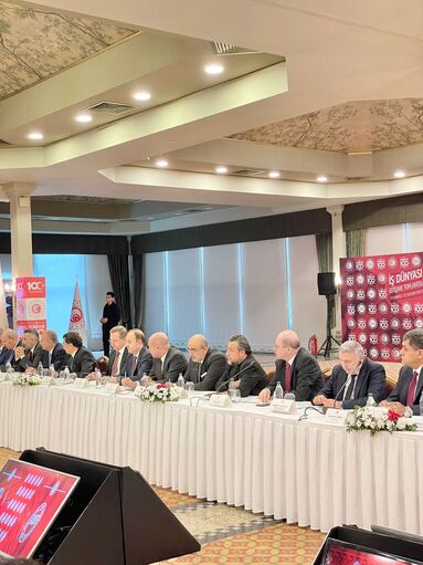 TÜRES Genel Başkanı Ramazan Bingöl İş Dünyası İstişare Toplantısı'na katıldı